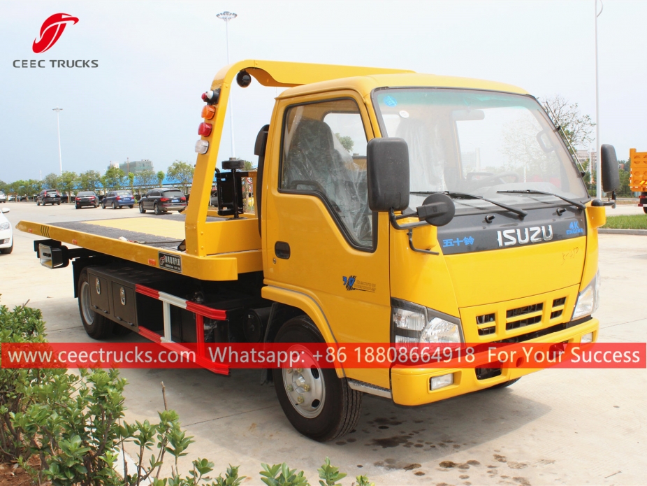 3 Tonnen Pritschen-Abschleppwagen ISUZU