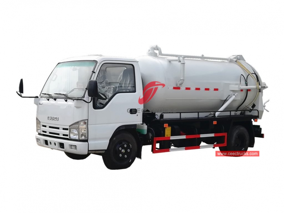 4.000 Liter Vakuum-Abwasserfahrzeug ISUZU