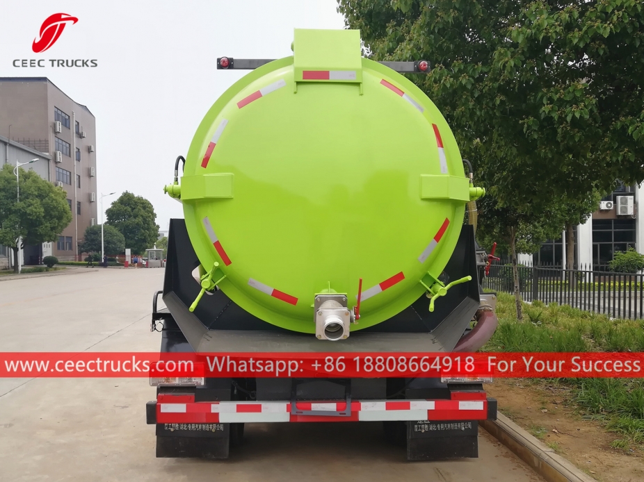 8.000 Liter Vakuum-Abwassersaugwagen DONGFENG