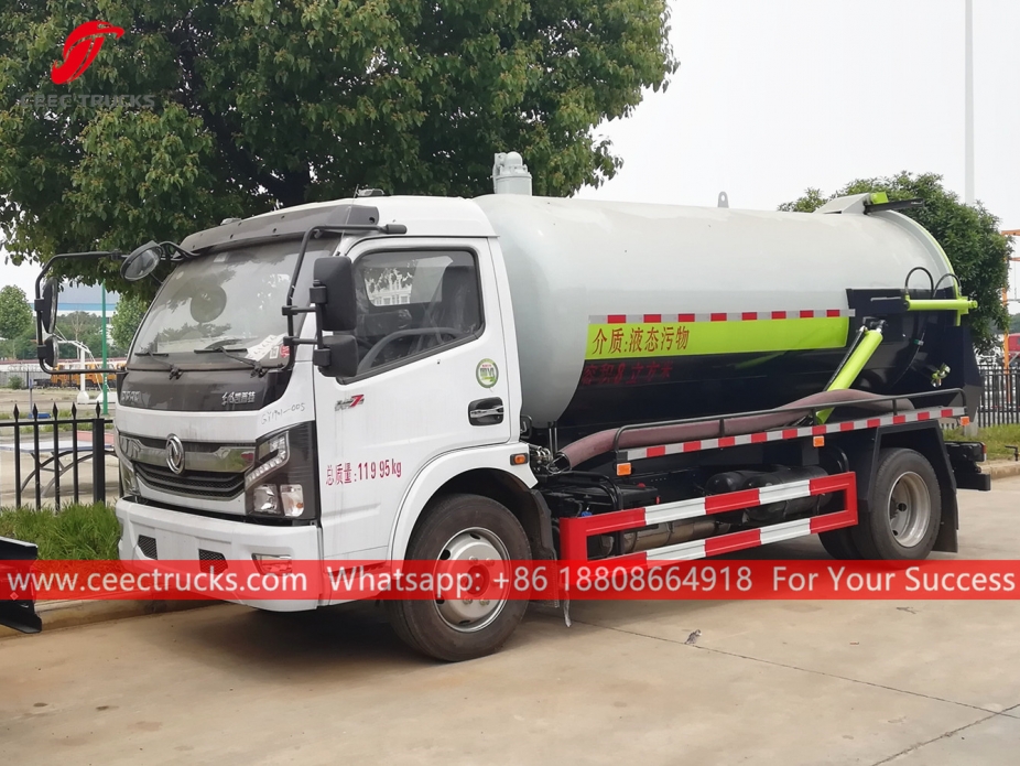 8.000 Liter Vakuum-Abwassersaugwagen DONGFENG