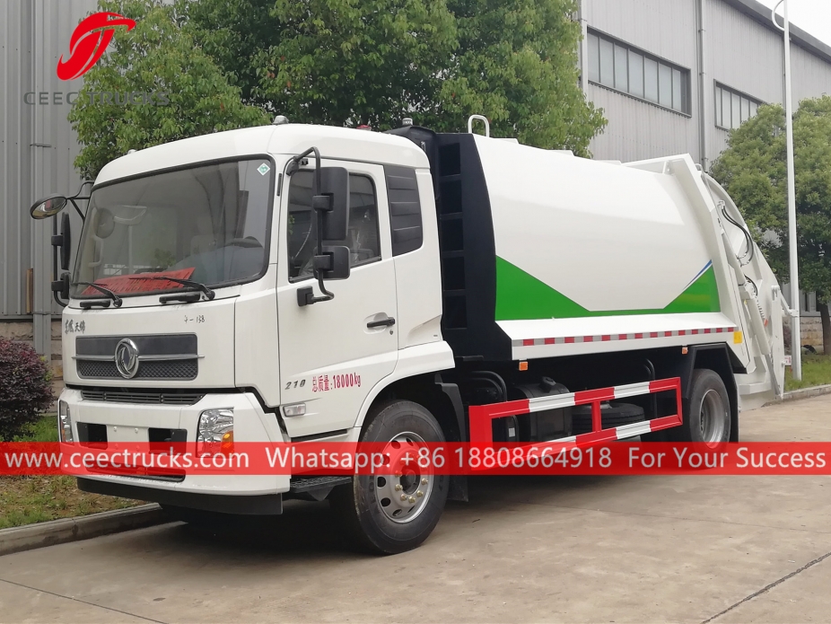 Dongfeng 12CBM komprimierter Müllwagen