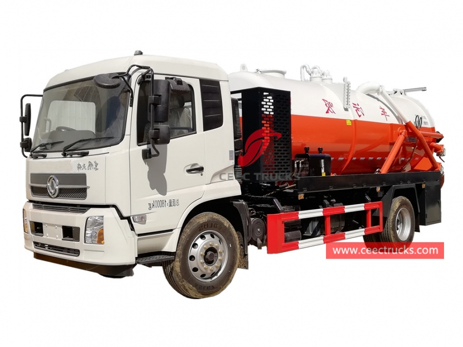 11.000 Liter Abwassersaugwagen DONGFENG