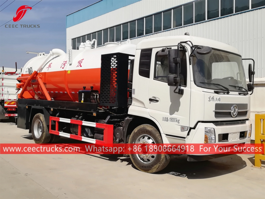 11.000 Liter Abwassersaugwagen DONGFENG