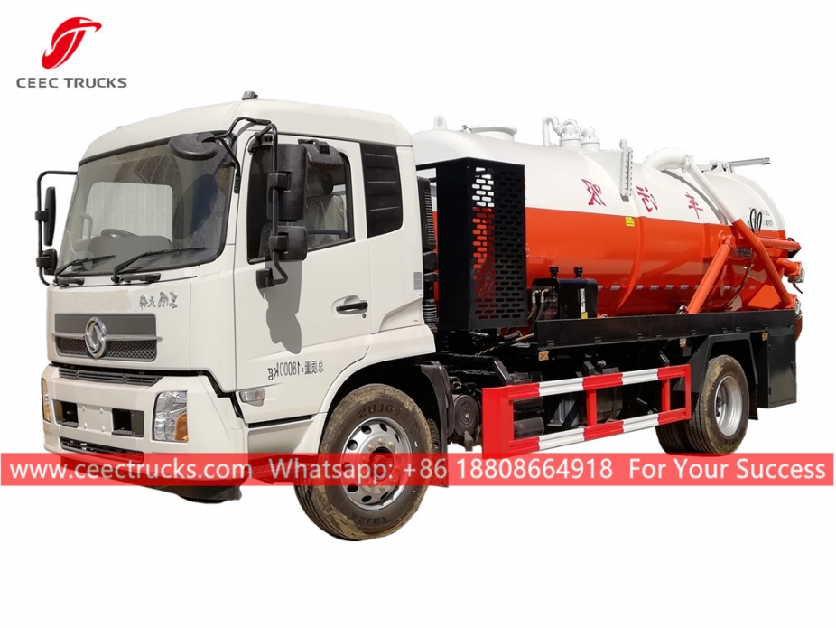 11.000 Liter Abwassersaugwagen DONGFENG