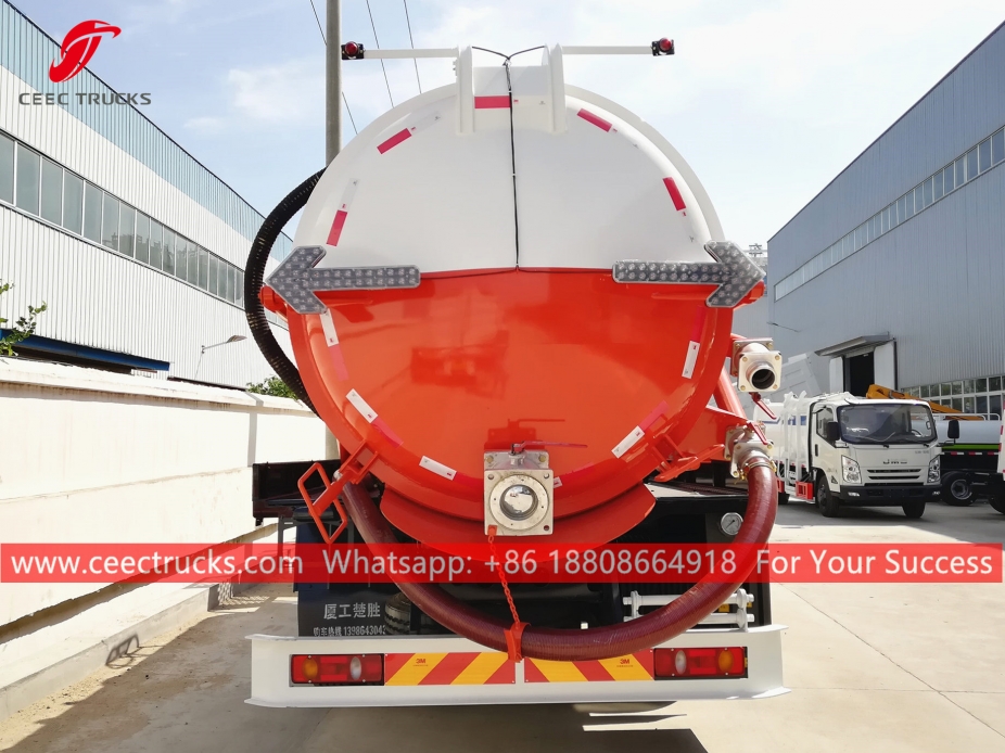 11.000 Liter Abwassersaugwagen DONGFENG