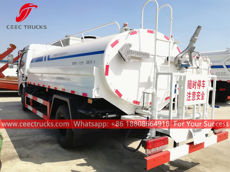 7 CBM Wassertankwagen DONGFENG