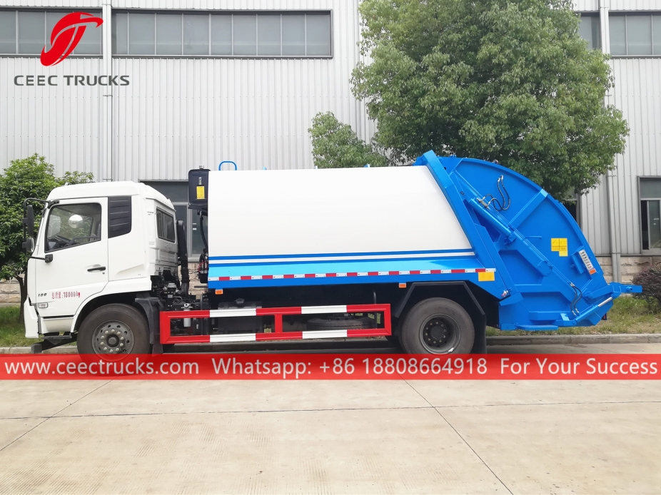 Dongfeng 10CBM komprimierter Abfallwagen