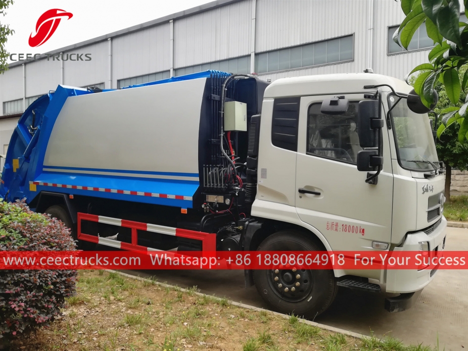 Dongfeng 10CBM komprimierter Abfallwagen