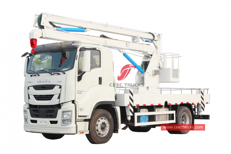 ISUZU GIGA 16m Aerial Platform Working Truck – CEEC Trucks