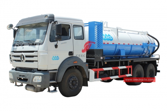 10,000 Litres Sewage Suction Tanker Truck Beiben – CEEC Trucks