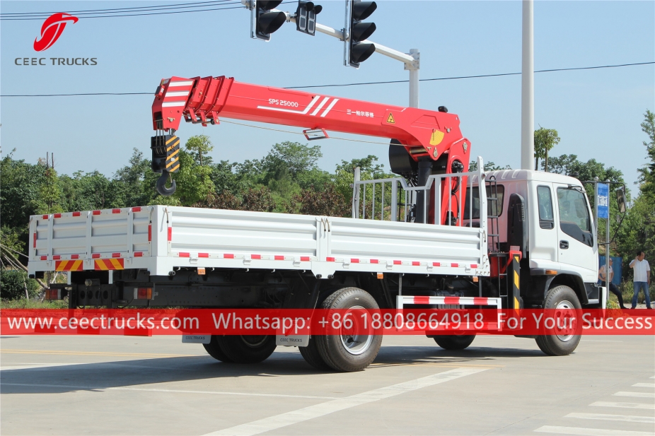 ISUZU FTR 10 Tonnen Palfinger-Kranwagen