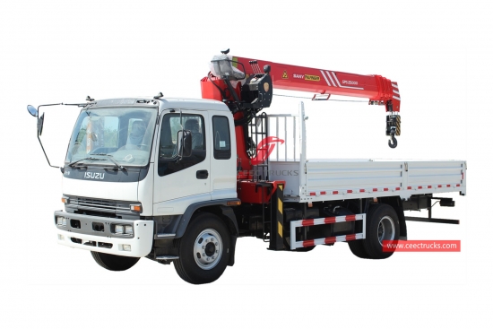 ISUZU FTR 10Tons Truck Mounted Crane – CEEC Trucks