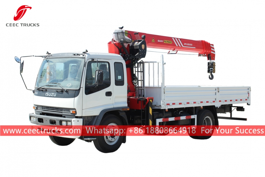 ISUZU FTR 10 Tonnen Palfinger-Kranwagen