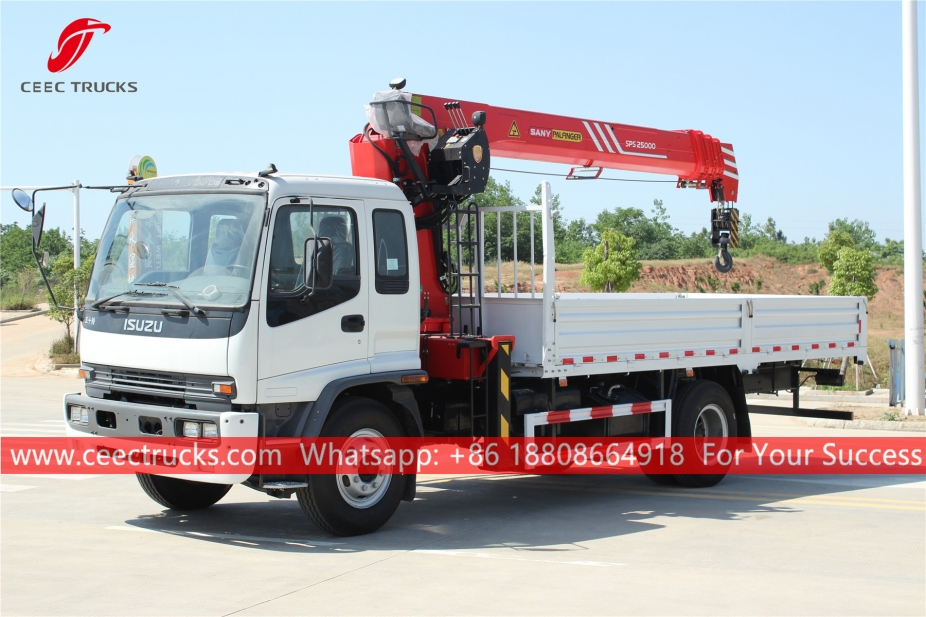 ISUZU FTR 10 Tonnen Palfinger-Kranwagen