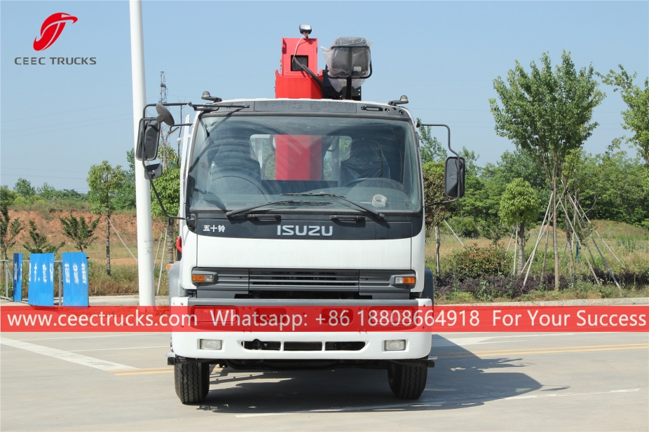 ISUZU FTR 10 Tonnen Palfinger-Kranwagen