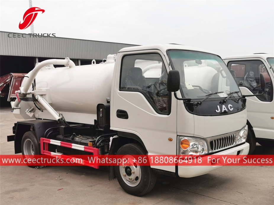 3.000 Liter Abwassersaugwagen JAC