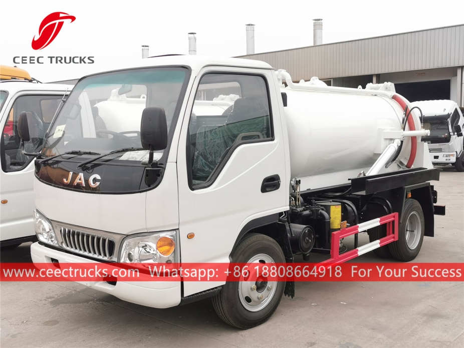 3.000 Liter Abwassersaugwagen JAC