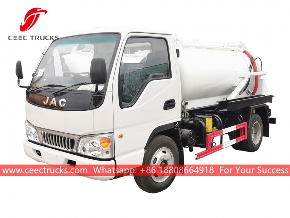 3.000 Liter Abwassersaugwagen JAC