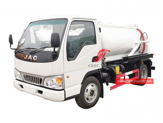 3,000 Litres Sewage Suction Truck JAC – CEEC Trucks