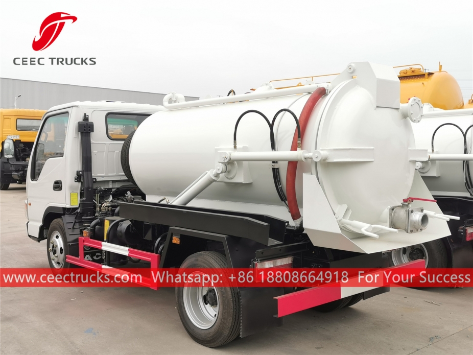 3.000 Liter Abwassersaugwagen JAC