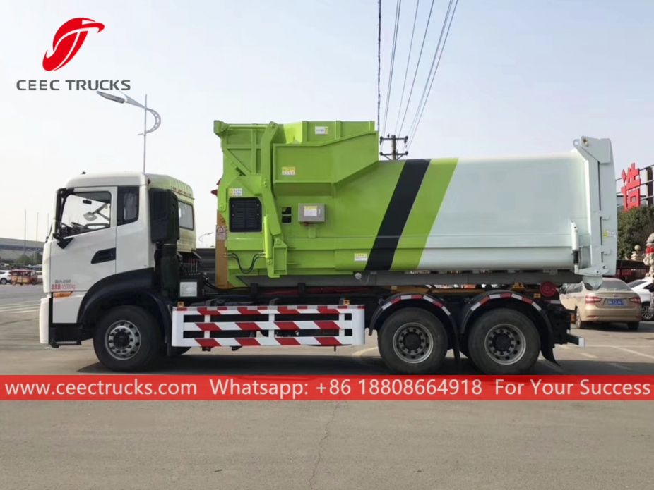 Dongfeng Compactor Hakenlift-LKW