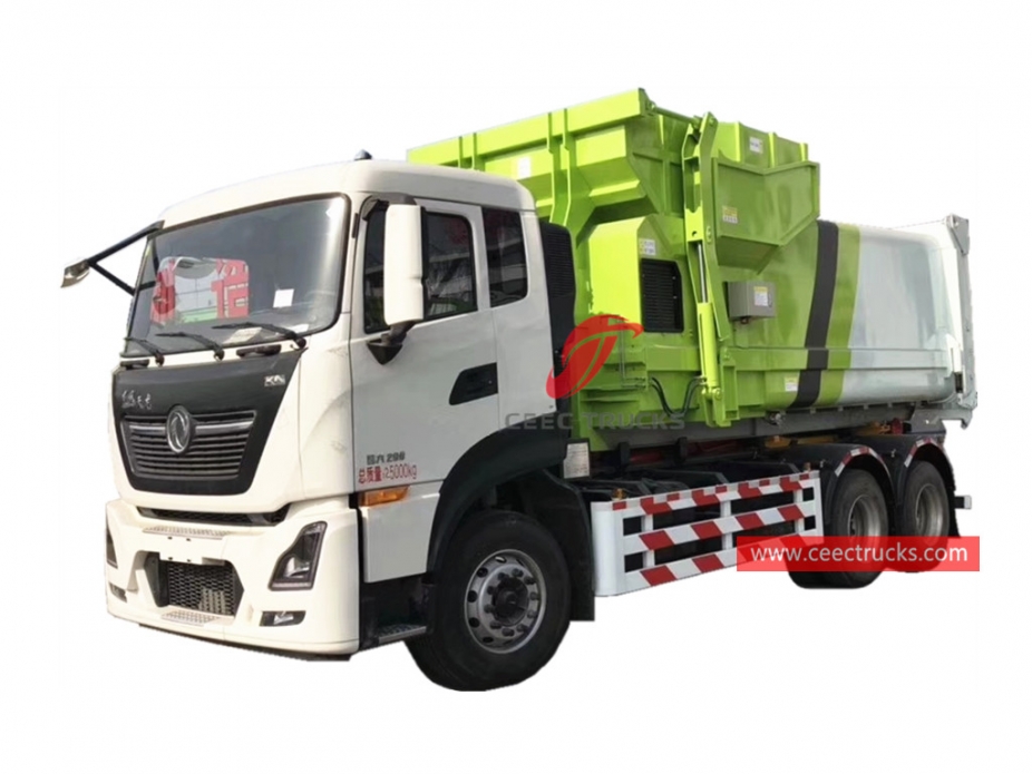 Dongfeng Compactor Hakenlift-LKW