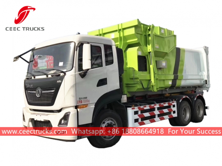 Dongfeng Compactor Hakenlift-LKW