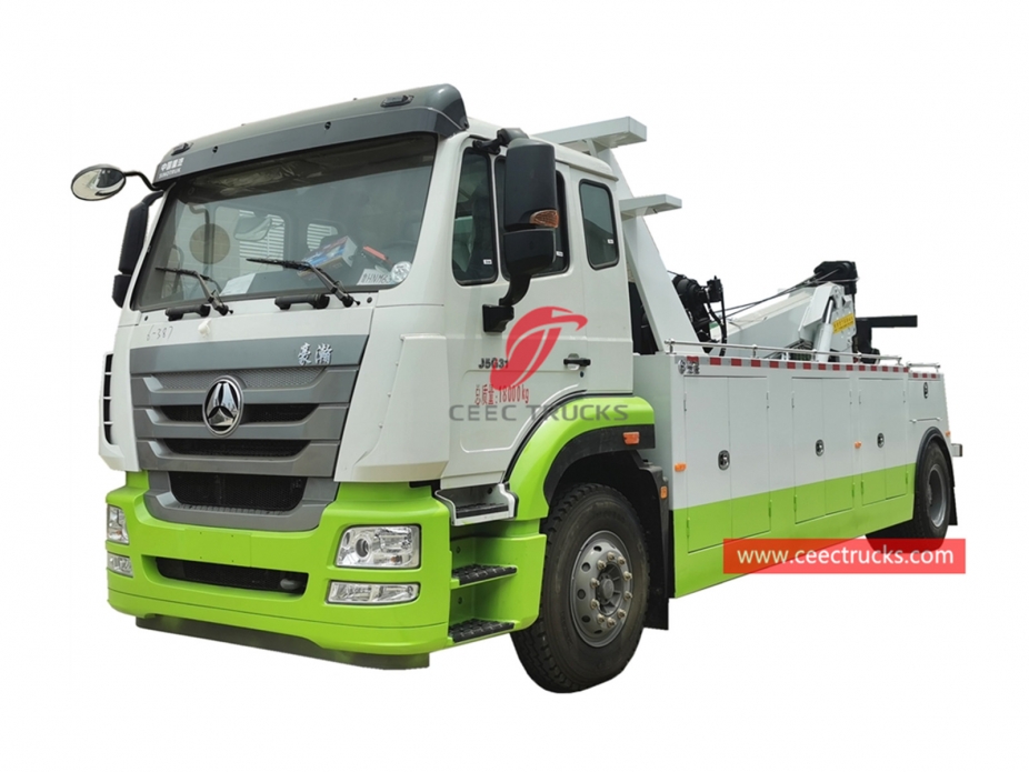 SINOTRUK Road Wrecker Abschleppwagen