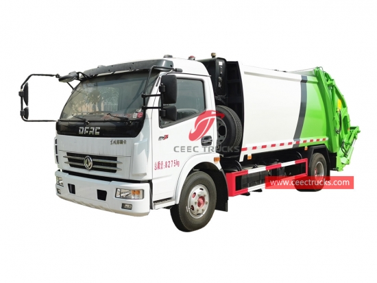 Dongfeng 6CBM Refuse Compactor Truck – CEEC Trucks