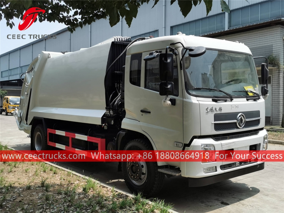 Dongfeng 10CBM komprimierter Müllwagen