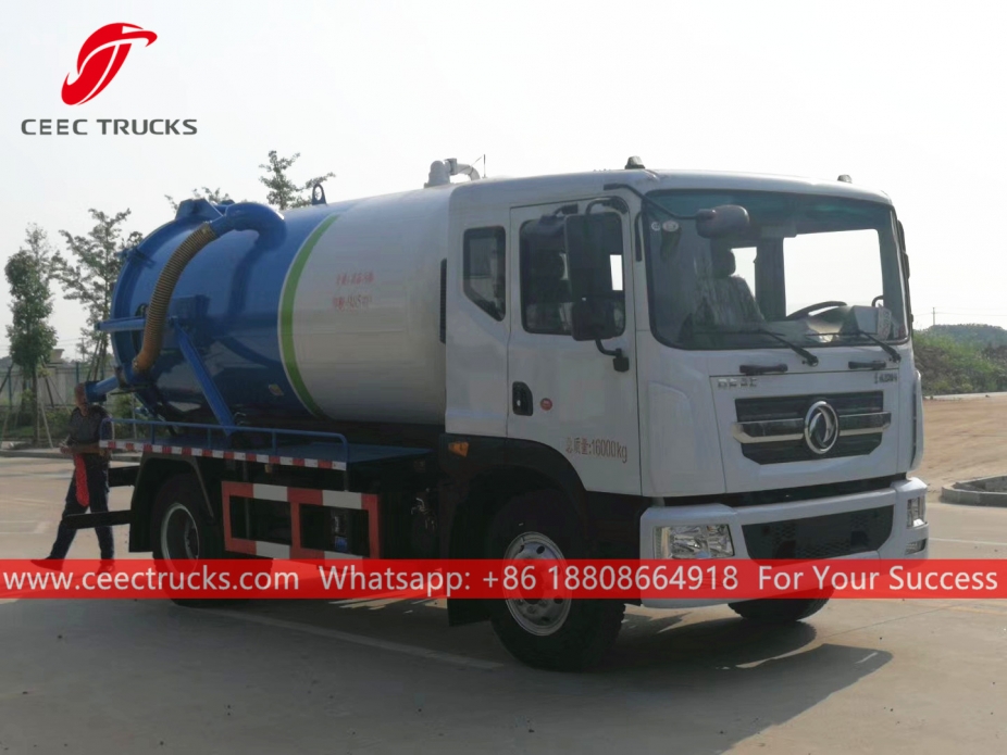 10CBM Abwassersaugwagen DONGFENG