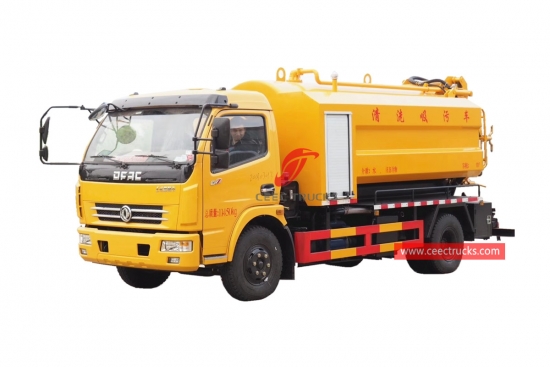 Dongfeng 6CBM Combined Jet adn Suction Truck – CEEC Trucks