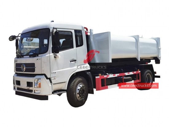 10CBM Hook lift garbage truck – CEEC Trucks