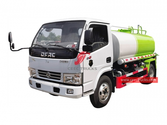 Dongfeng 5CBM Water tanker truck – CEEC Trucks