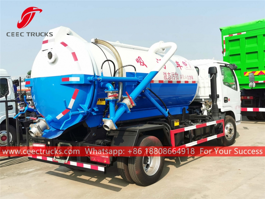 Dongfeng 4.000 Liter Vakuum-LKW