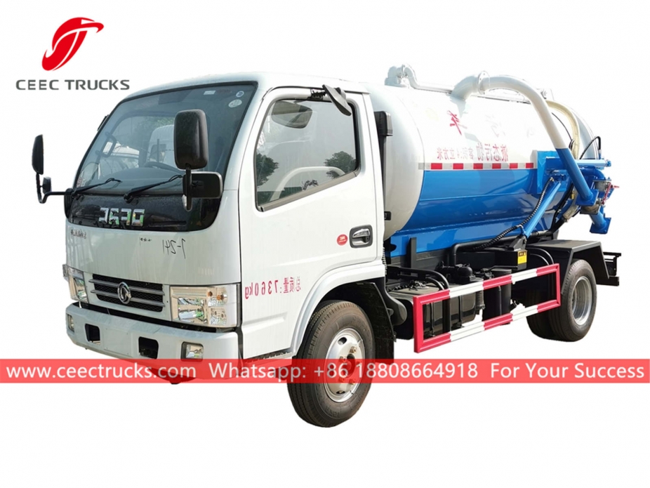 Dongfeng 4.000 Liter Vakuum-LKW