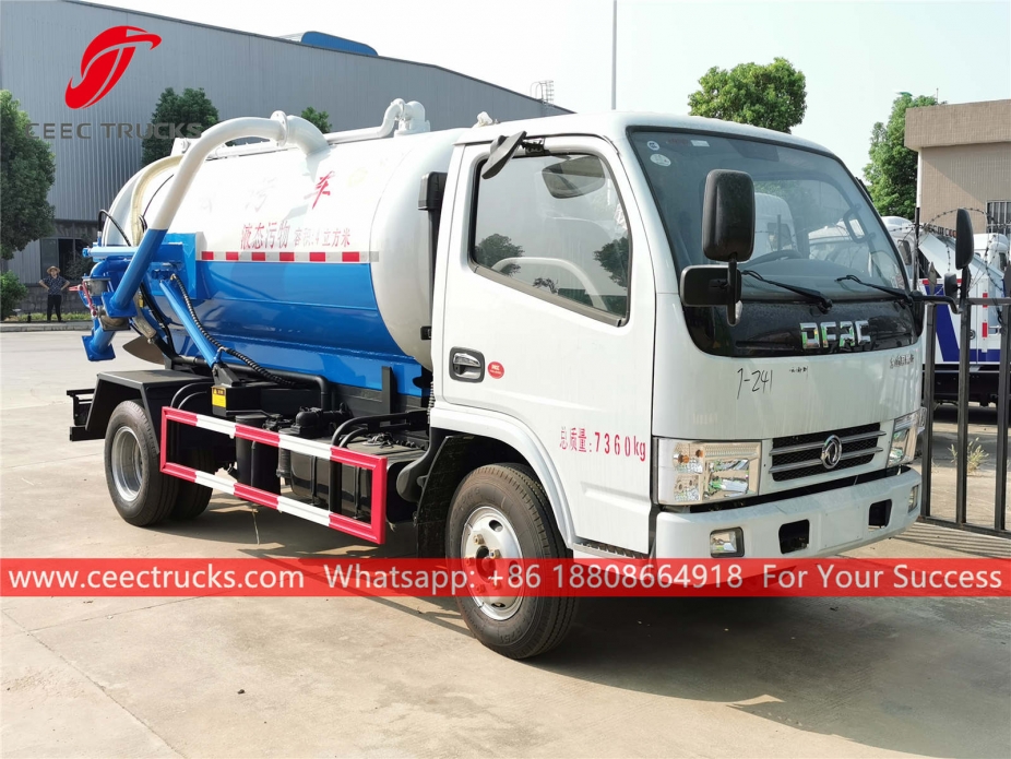 Dongfeng 4.000 Liter Vakuum-LKW