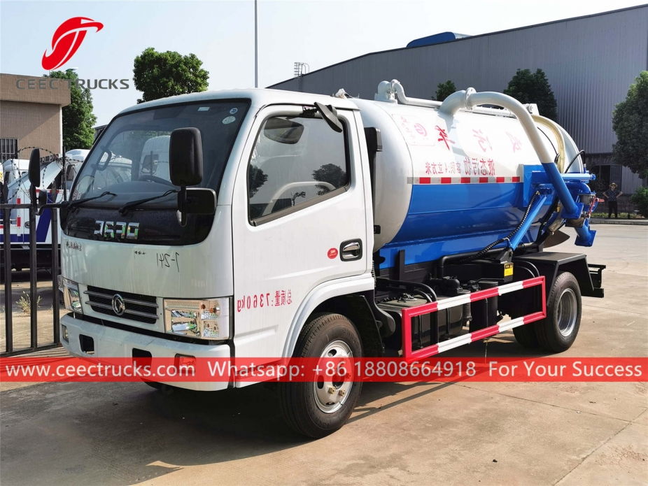 Dongfeng 4.000 Liter Vakuum-LKW