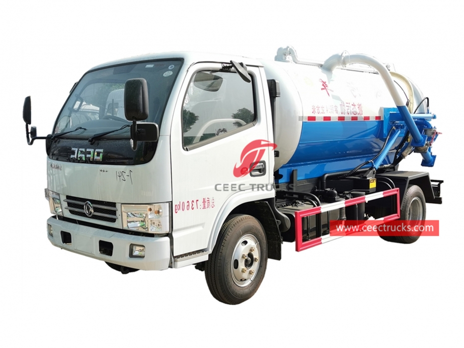 Dongfeng 4.000 Liter Vakuum-LKW