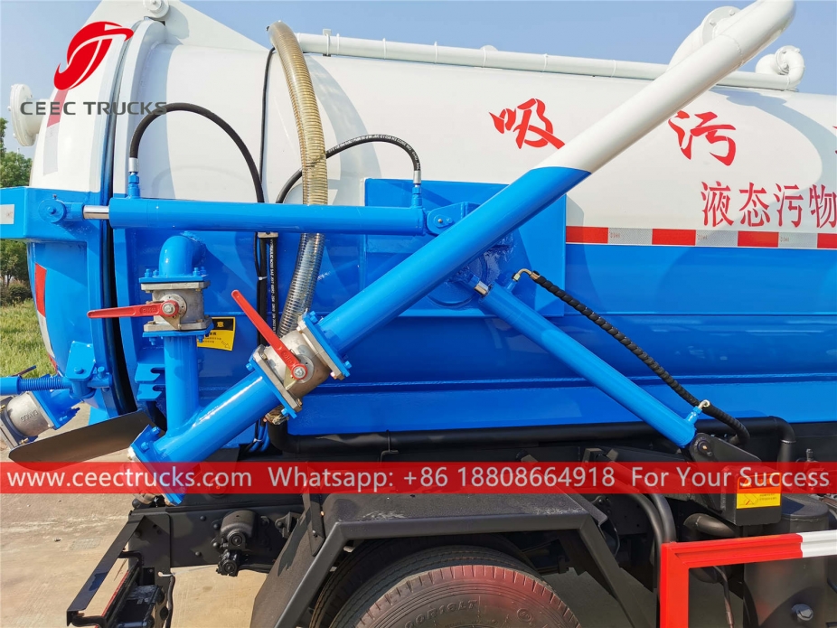 Dongfeng 4.000 Liter Vakuum-LKW