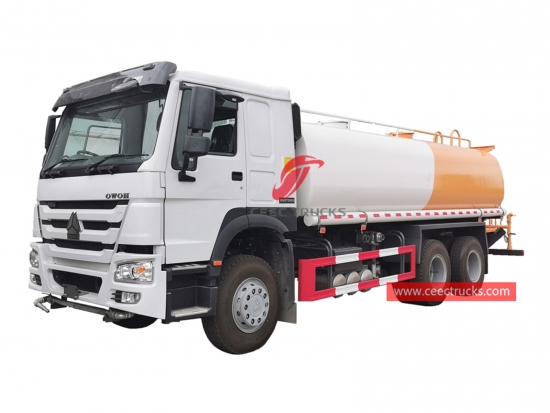 HOWO 18CBM Water spray truck – CEEC Trucks