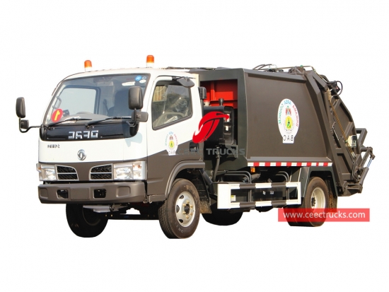 Gambia 6CBM Compression Garbage Truck – CEEC Trucks