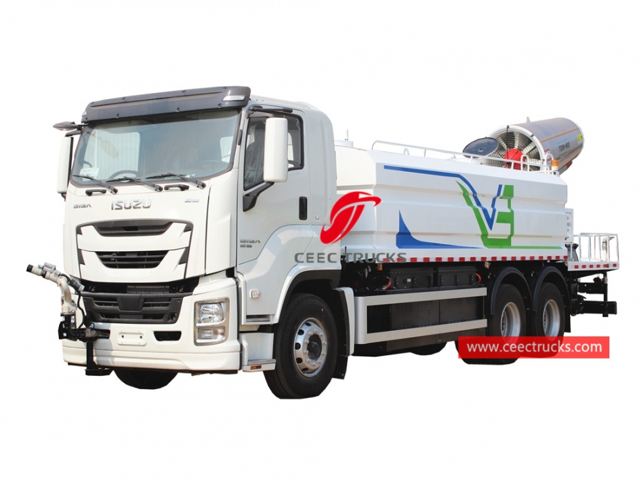 ISUZU GIGA 16CBM Anti-dust Water Spray Truck – CEEC Trucks