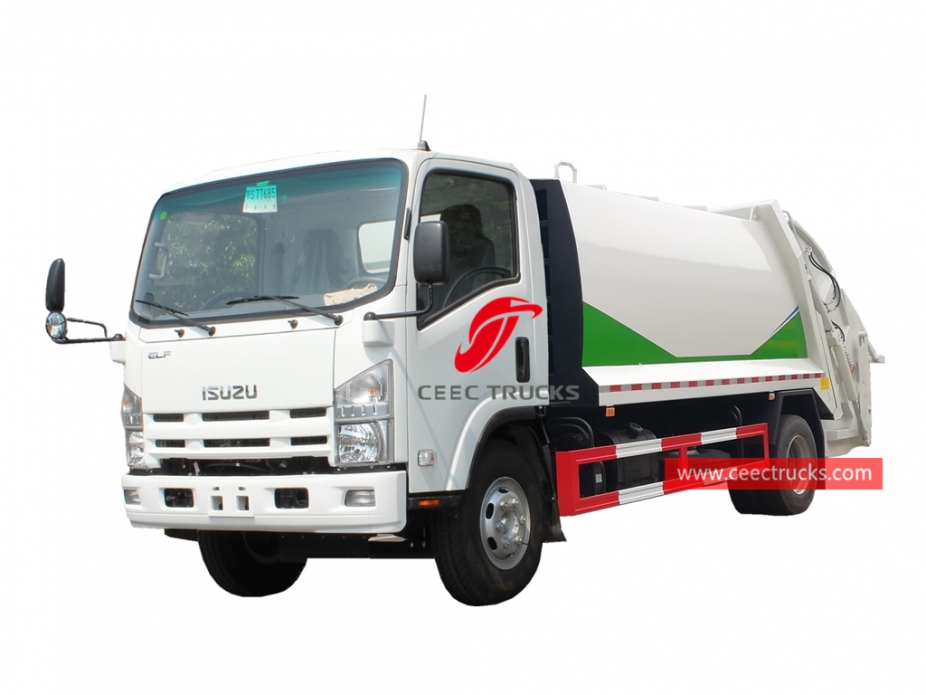 ISUZU 10CBM Hecklader