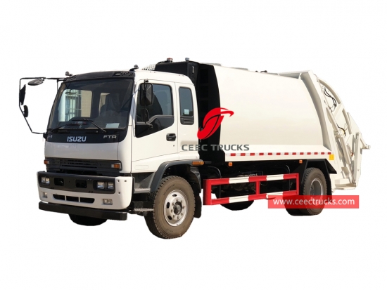 ISUZU 12CBM Waste compression truck – CEEC Trucks