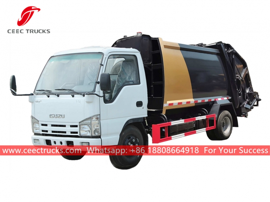 ISUZU 5CBM garbage compactor truck