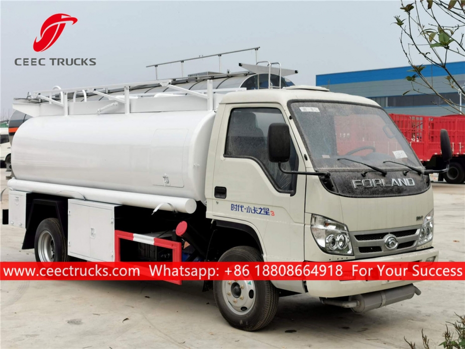 FOTON mini fuel tanker truck for sale