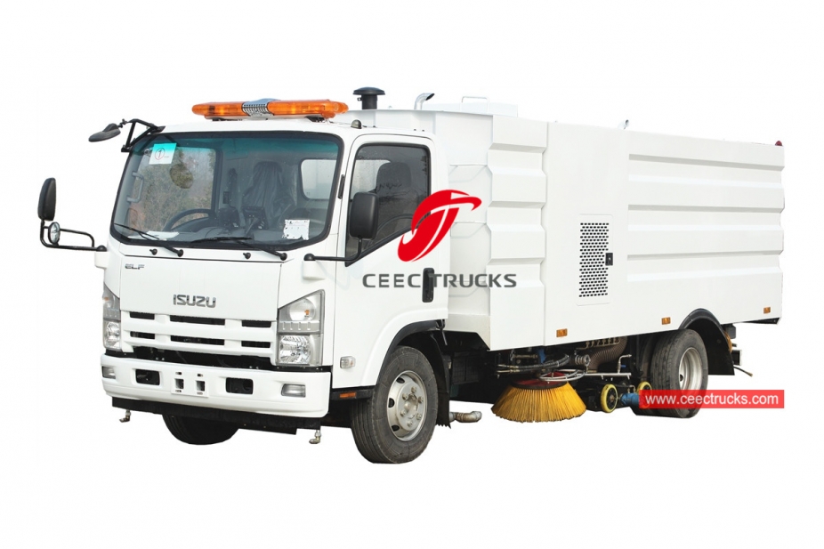 ISUZU 8cbm road sweeping truck