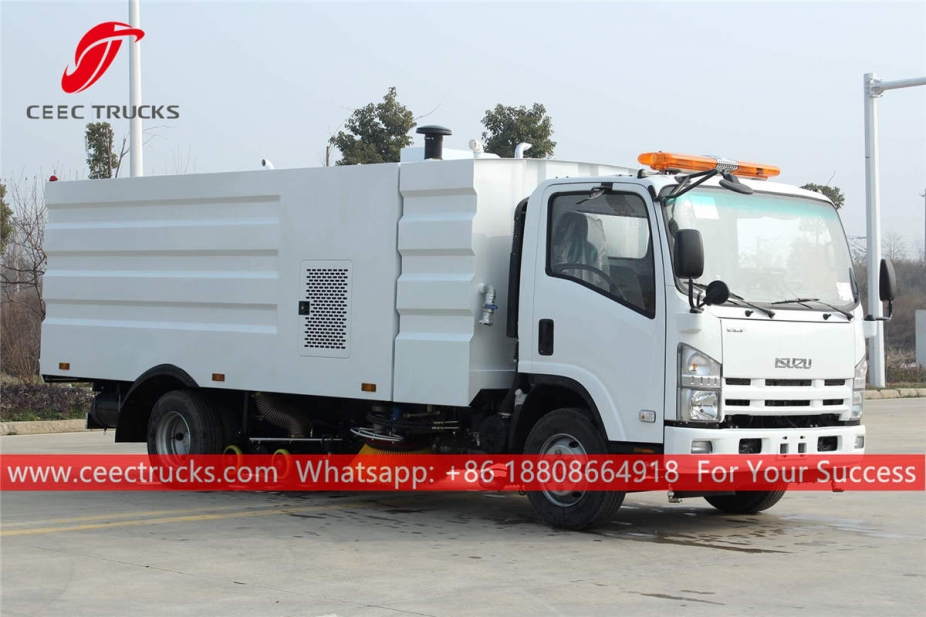 ISUZU 8cbm road sweeping truck