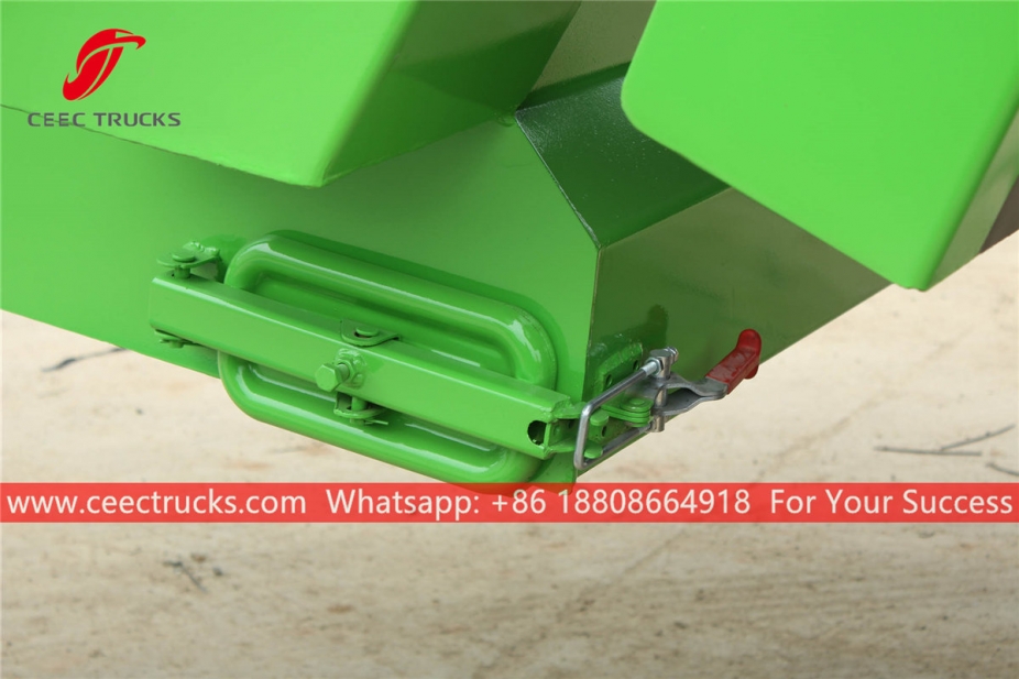 High quality 12,000 liters waste compactor truck body kit